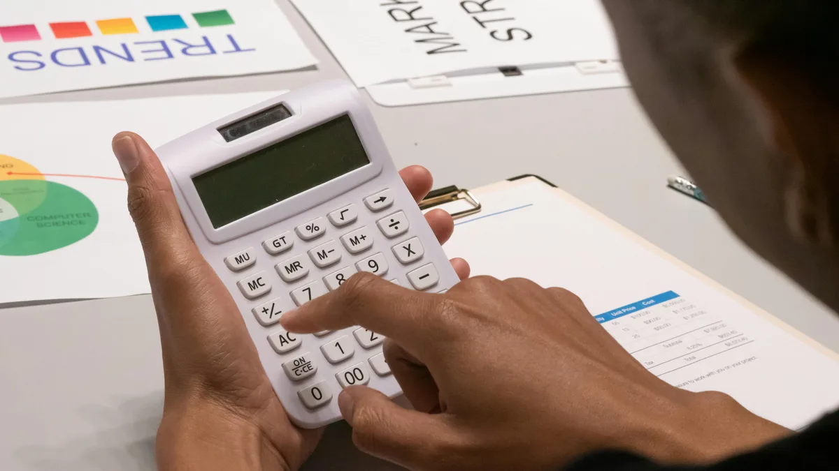 A calculator