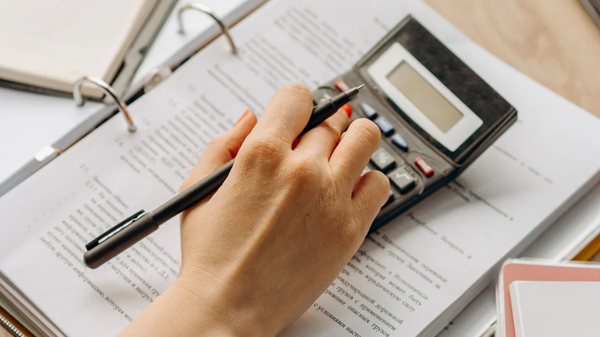 A calculator