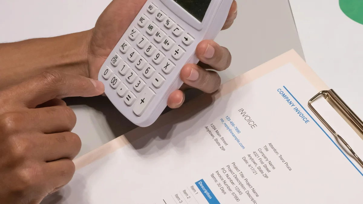CAGR Explained: Measure True Investment Growth A calculator working the CAGR formula, ending value divided by beginning value, raised to one over the number of years, minus one